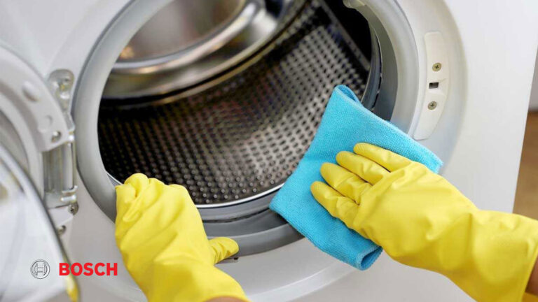 روش های تمیز کردن لاستیک ماشین لباسشویی بوش